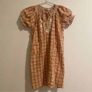 Apolina cotton embroidered dress 7 - 9